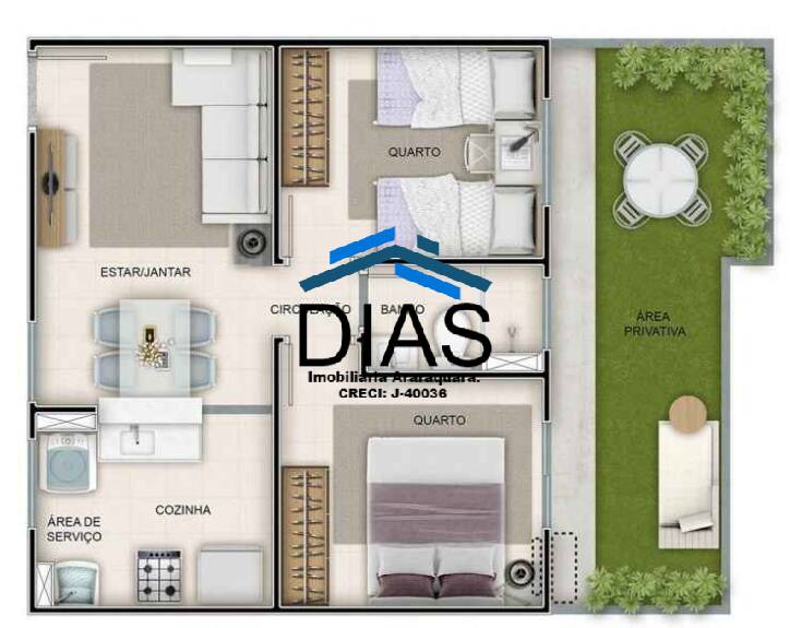 Apartamento à venda com 2 quartos, 67m² - Foto 14